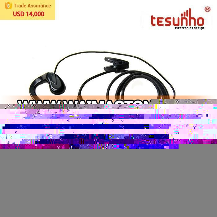 wired ptt button earwig earpiece handheld CB radio earpiece